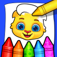 Coloring Games: Coloring Book Painting Glow Draw APK