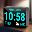Huge Digital Clock APK